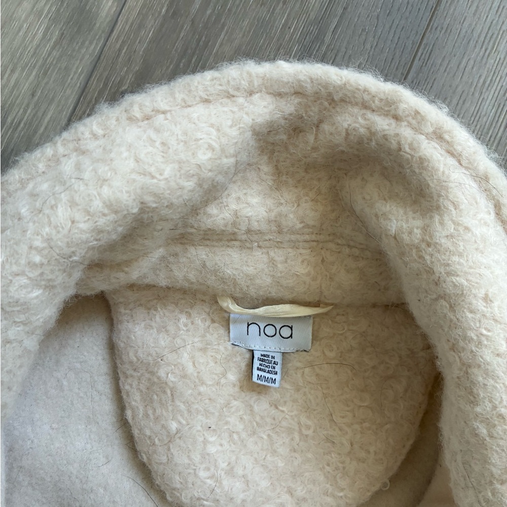 Cream Teddy Jacket - Picture 2 of 4